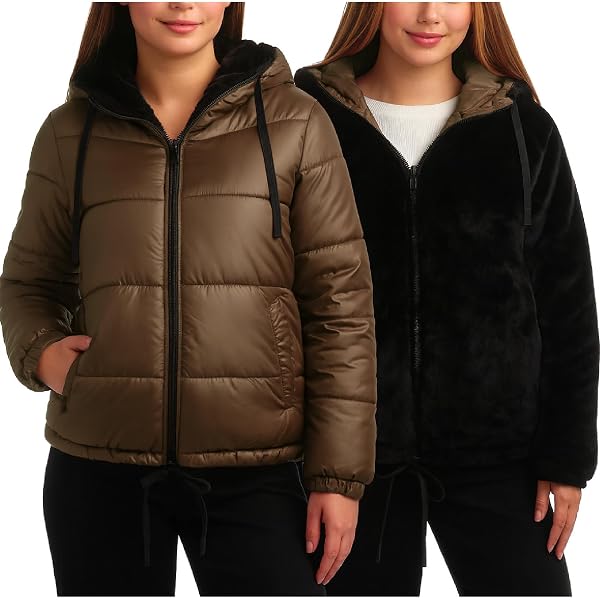 Amazon.com: Andrew Marc Ladies' Ultra Soft Attached Hood